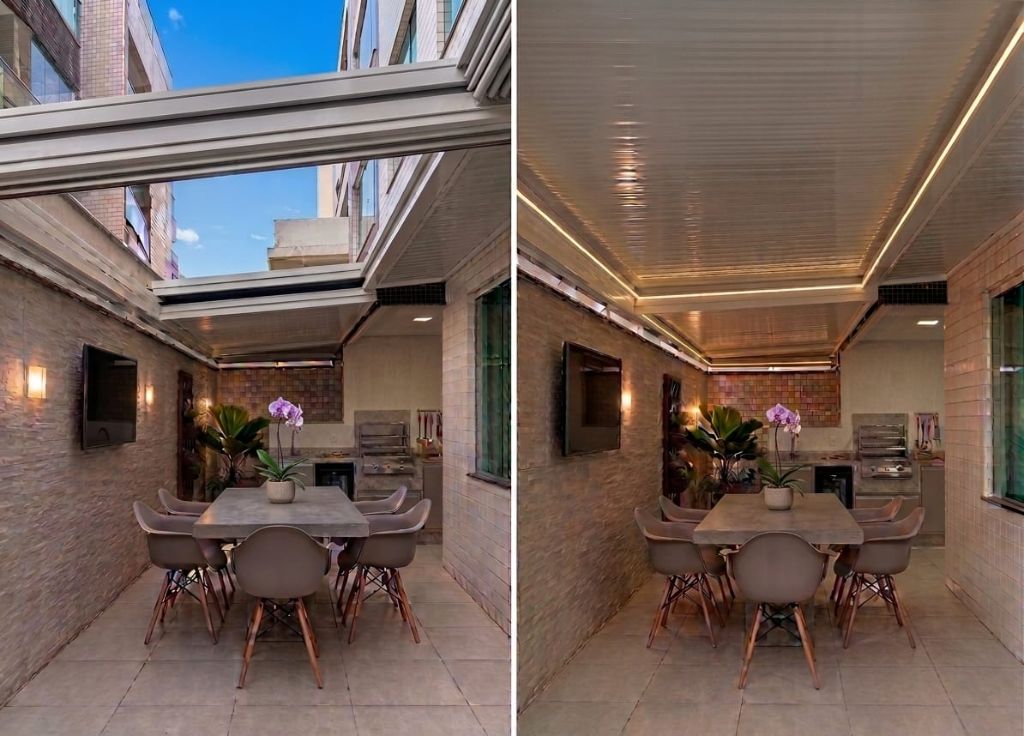 Isotelha antes e depois Ibirité MG
