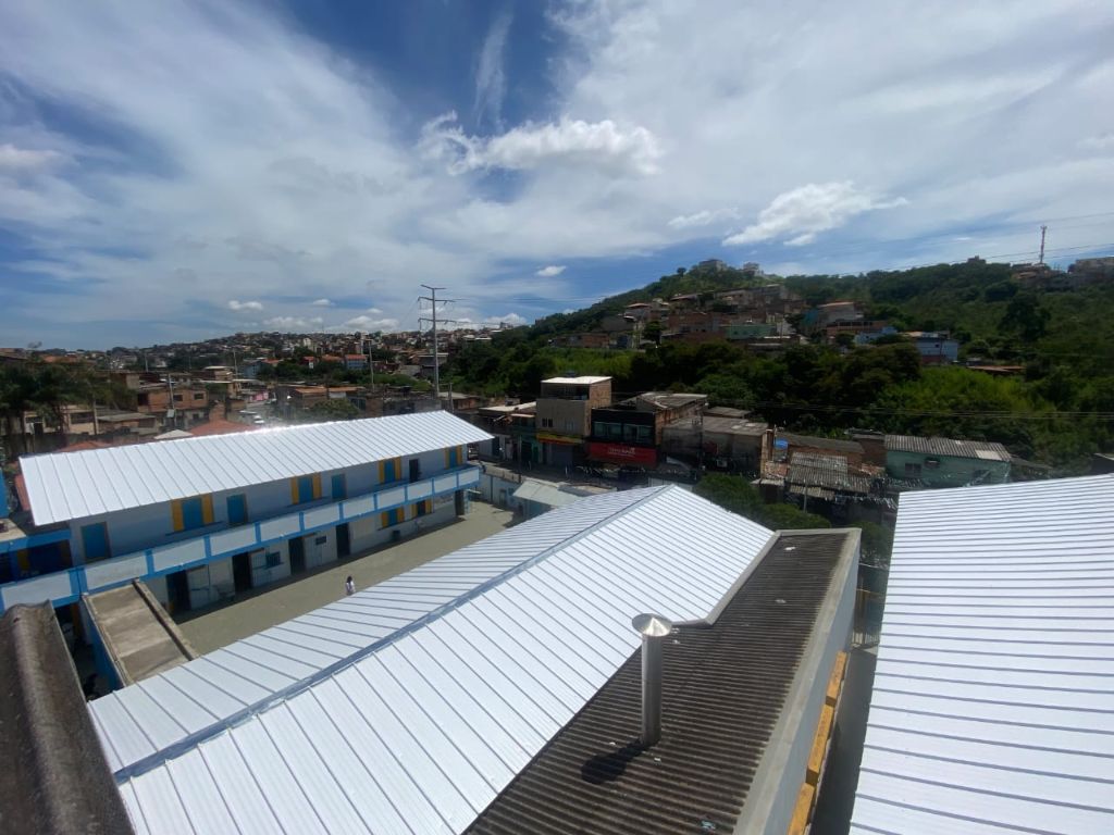 Cobertura termoacústica Baldim MG